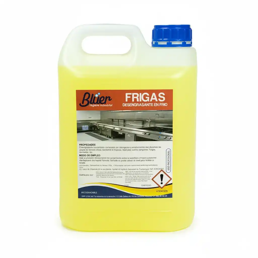 Desengrasante potente en frío Frigas uso profesional IDELI